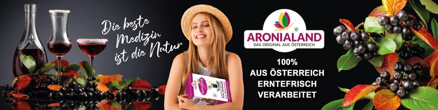 Aronialand Bio Aroniasaft 100% aus Österreich